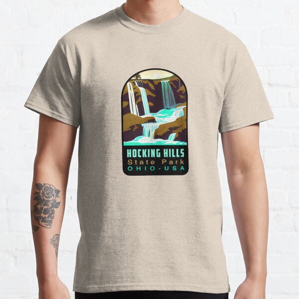 Hocking Hills Ohio, Hiking Tshirt, Camping Shirt, Mountain, Adventure,  Outdoor, Trekking, Summer, Rock Climbing 