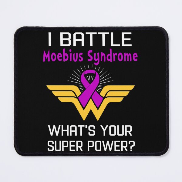 Item preview, I Battle Moebius Syndrome What's Your Super Power Support Moebius Syndrome Warrior Gifts  designed and sold by Sabfit.