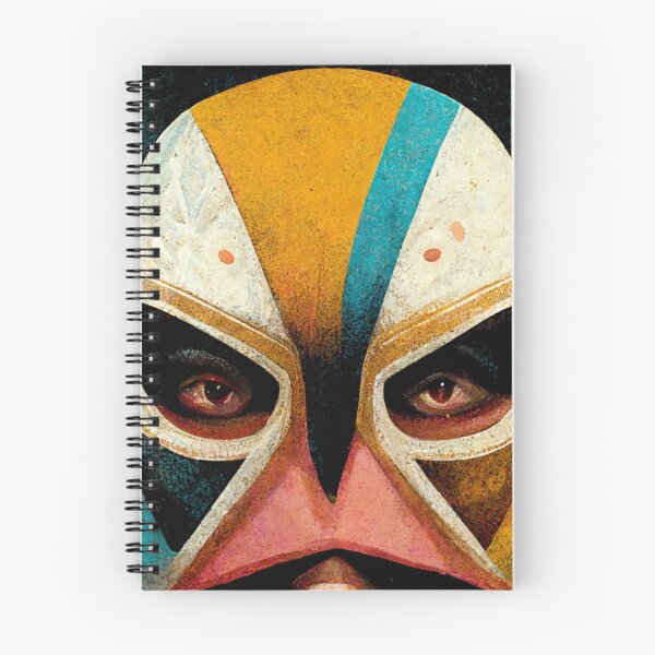 Item preview, El Lobo Lucha Mask designed and sold by PlanetaLucha.