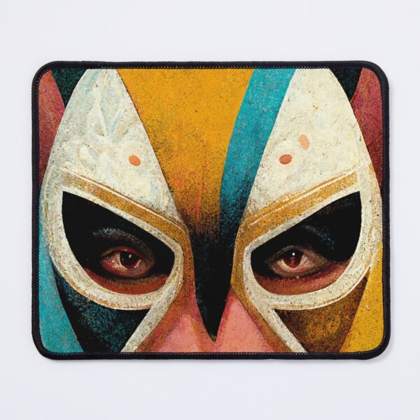 Item preview, El Lobo Lucha Mask designed and sold by PlanetaLucha.