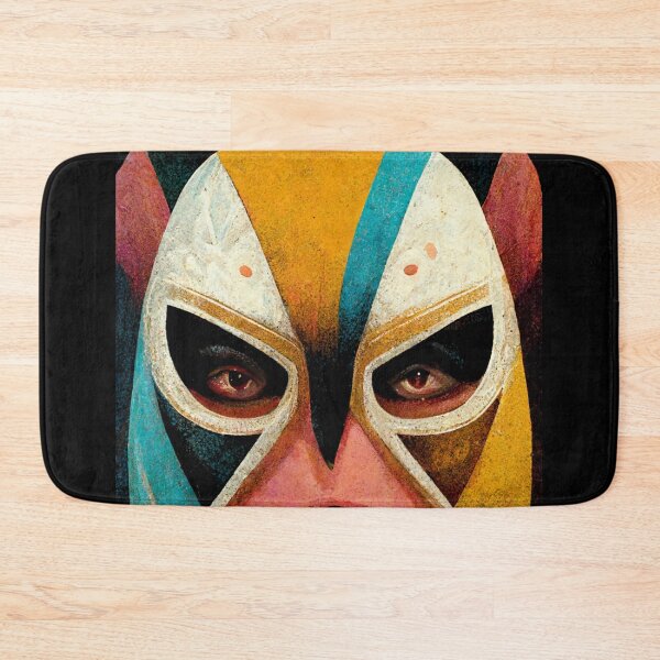 Item preview, El Lobo Lucha Mask designed and sold by PlanetaLucha.