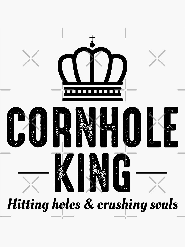 "Cornhole Bean Bag Toss Outdoor Lawn Game funny" Sticker for Sale by TastefulTees Redbubble