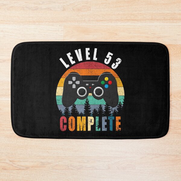 Item preview, Level 53 Complete Retro Vintage 53rd Birthday Gift For Gamer designed and sold by PansyBoyd.