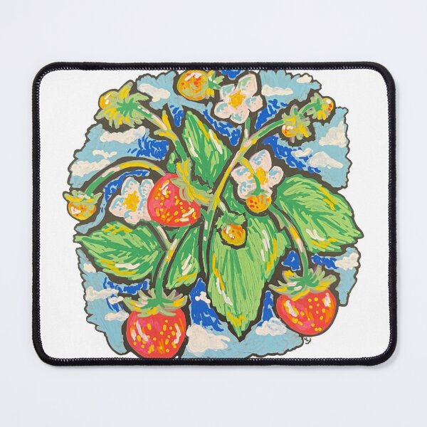 Item preview, Wild Strawberries - Cottagecore :) designed and sold by Lollamas.
