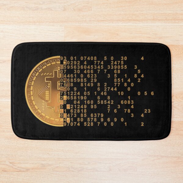 Item preview, Bitcoin BTC cryptocurrency logo designed and sold by angelusdark.