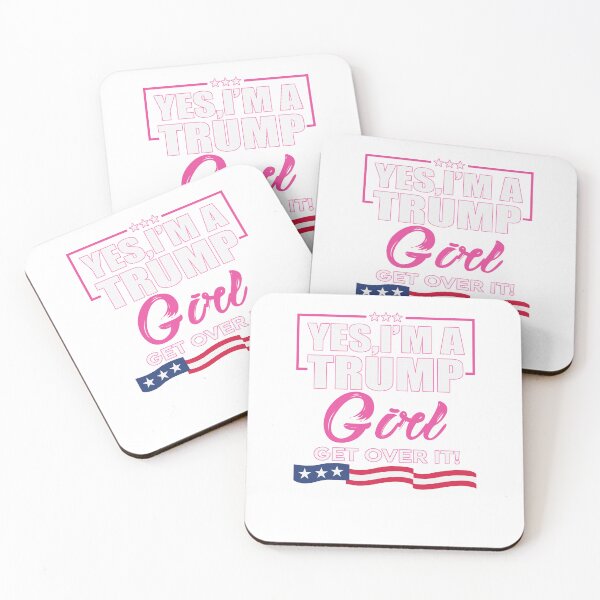 Item preview, Yes I'm A Trump Girl Get Over ItSupport Trump 2020 Retro Vintage Trump 2020 Funny Trump 2020 designed and sold by kampake.
