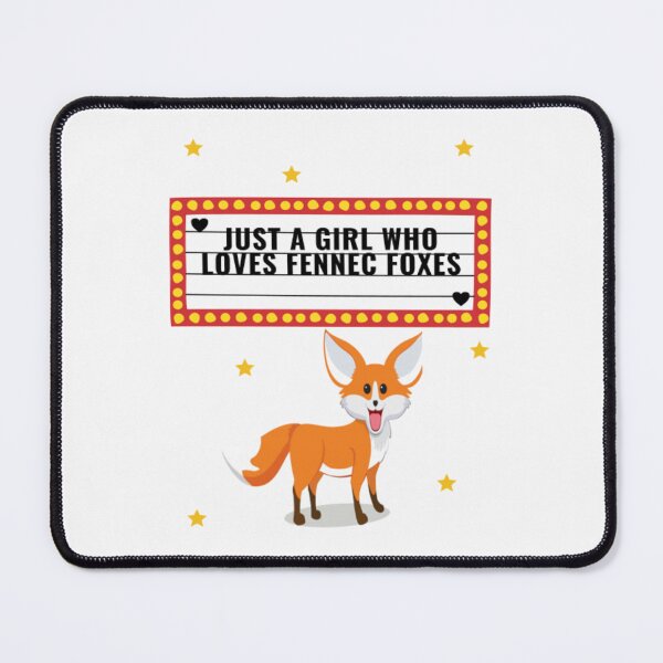 Item preview, Cinematic Just a Girl Who Loves Fennec Foxes (Light Background) designed and sold by embaarc.