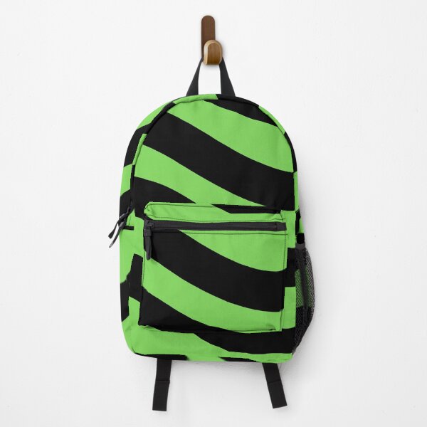 Item preview, Light Green and Black Wavy Lines designed and sold by BirdsnStuff.