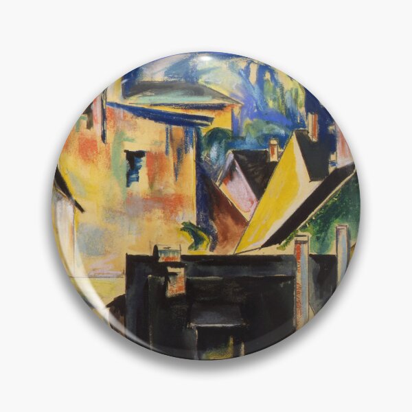 Item preview, The Black House  William Preston Dickinson Precisionism painting - American Modernism designed and sold by TeeARTHY.