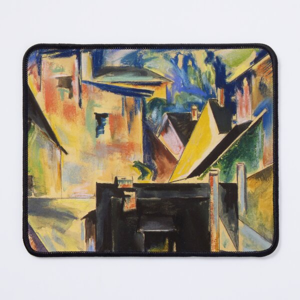 Item preview, The Black House  William Preston Dickinson Precisionism painting - American Modernism designed and sold by TeeARTHY.