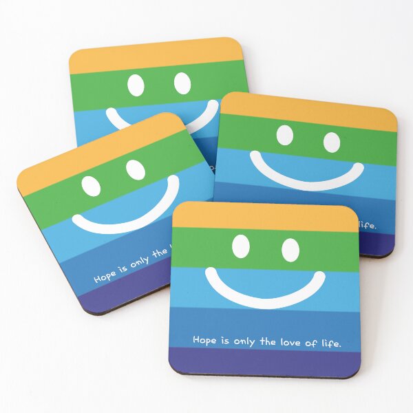 Item preview, smile,Hope is only the love of life.rainbow designed and sold by zzzozzo.