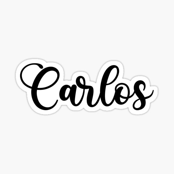 Carlos Name Saying Design For Proud Carloses' Tote Bag