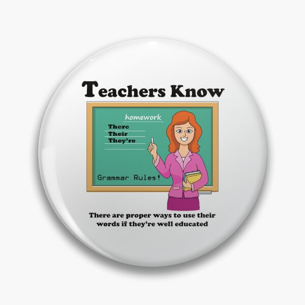 Item preview, Teachers Know Grammar Rules designed and sold by ninasilver.