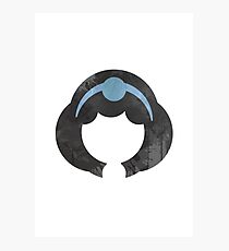Princess Inspired Silhouette Photographic Print