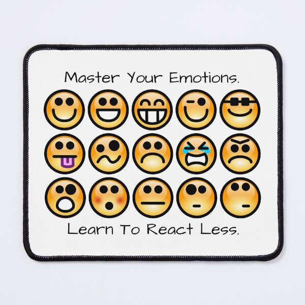 Item preview, Master Your Emotions. Learn To React Less. designed and sold by LifeLongTees ..