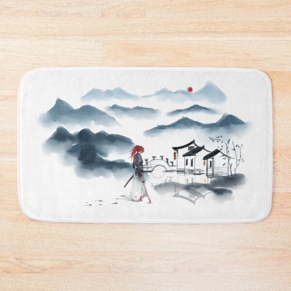 Item preview, Watercolor Rurouni Kenshin designed and sold by GraphismNinja.