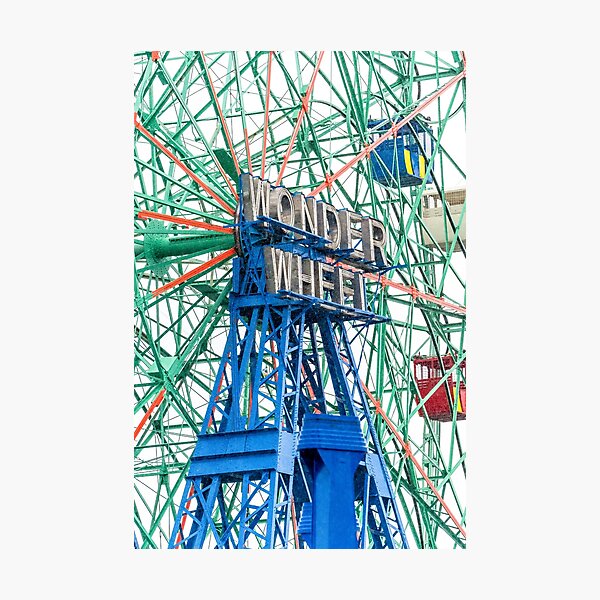 Wonder Wheel Photographic Print