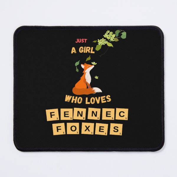 Item preview, Outdoors Just a Girl Who Loves Fennec Foxes (Dark Background) designed and sold by embaarc.