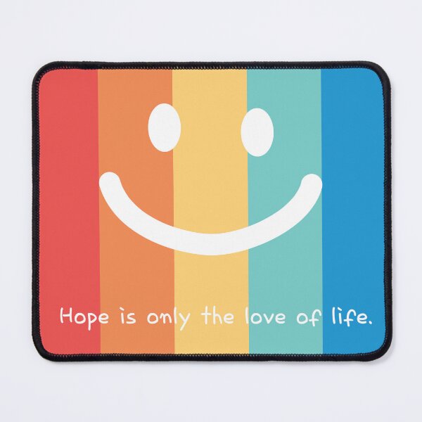 Item preview, smile,Hope is only the love of life.rainbow designed and sold by zzzozzo.