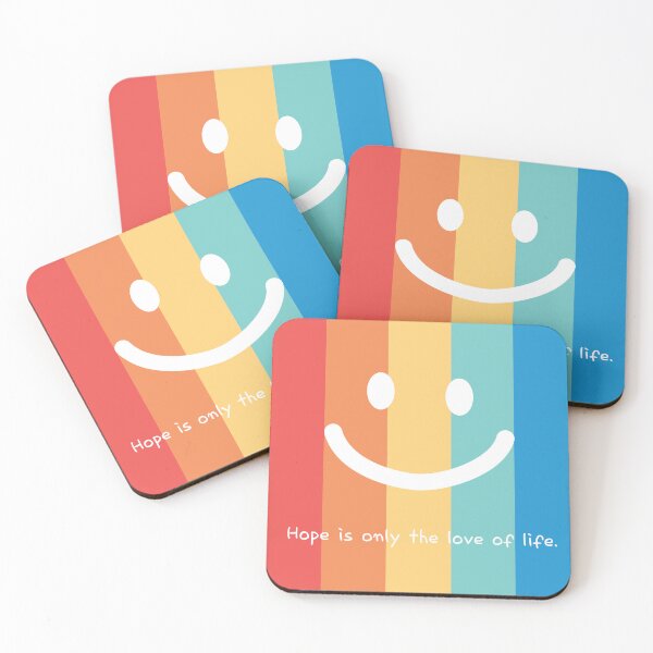 Item preview, smile,Hope is only the love of life.rainbow designed and sold by zzzozzo.