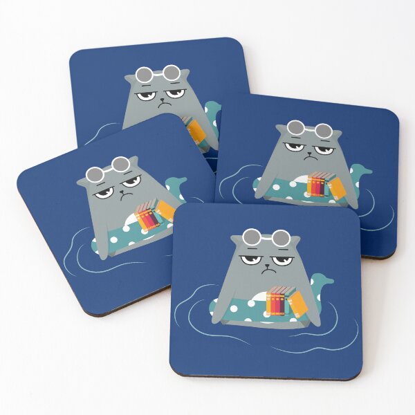 Item preview, Gray the Swimming Grouch designed and sold by tmdaliggr.