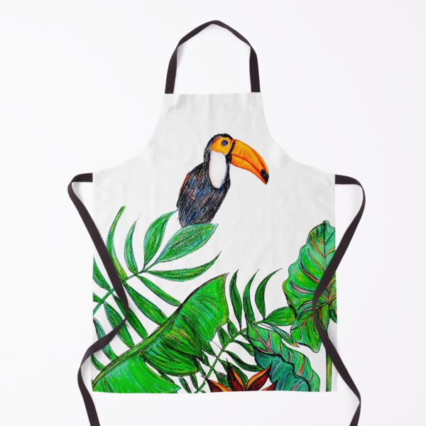 Item preview, Leaves and Toucan Bird designed and sold by CanDo20.