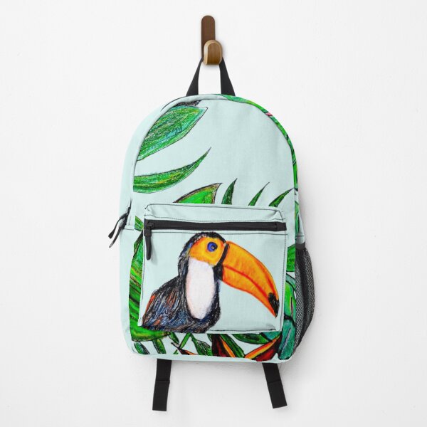 Item preview, Leaves and Toucan Bird designed and sold by CanDo20.