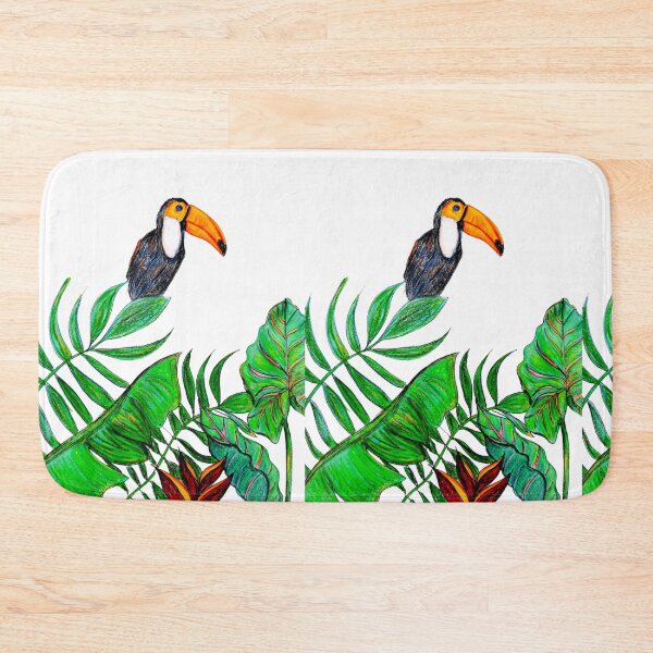 Item preview, Leaves and Toucan Bird designed and sold by CanDo20.