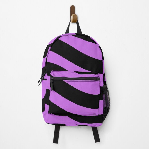 Item preview, Purple and Black Wavy Lines designed and sold by BirdsnStuff.