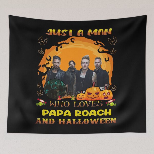 Item preview, Just A Man Who Loves Papa And Halloween designed and sold by DorotheaNoble.