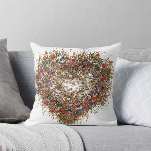 Item preview, Flower heart poster designed and sold by Noel Richards.