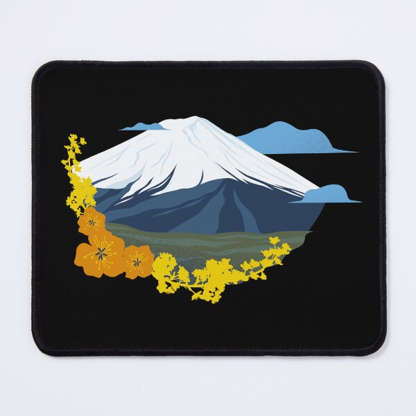 Item preview, Mountains, Clouds, and Flowers Aro Ace Flag. Aroace Pride designed and sold by Subtle Pride Shop.