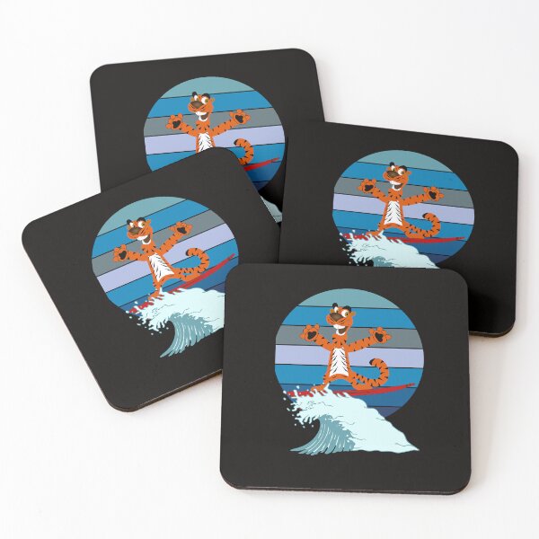 Item preview, Surfing Tiger designed and sold by Rell1970.
