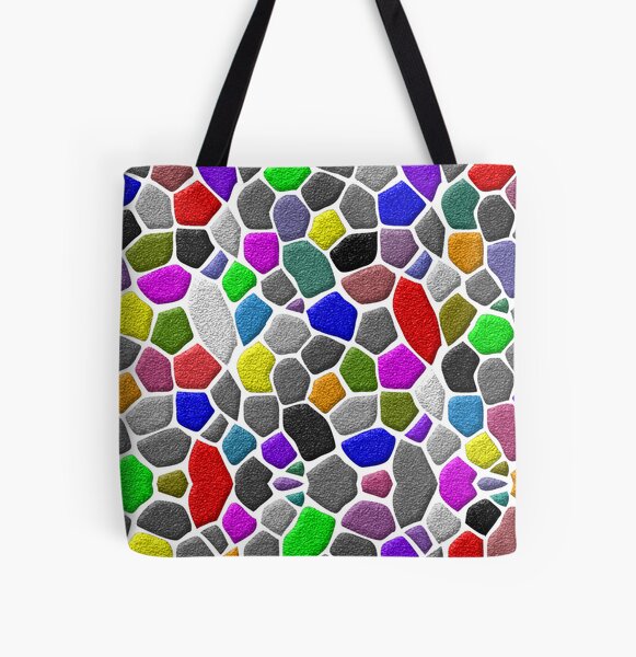 Stones All Over Print Tote Bag
