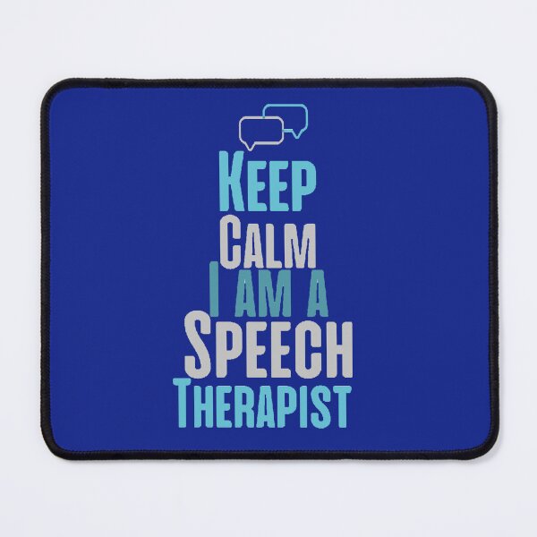 Item preview, Keep calm I am a speech therapist t-shirt designed and sold by T-ShirtIn85.