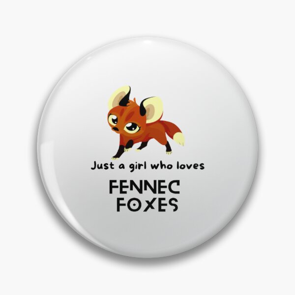 Item preview, Cutie Outdoors Just a Girl Who Loves Fennec Foxes (Light Background) designed and sold by embaarc.