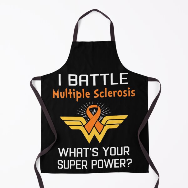 Item preview, I Battle Multiple Sclerosis What's Your Super Power Support Multiple Sclerosis Warrior Gifts  designed and sold by Sabfit.
