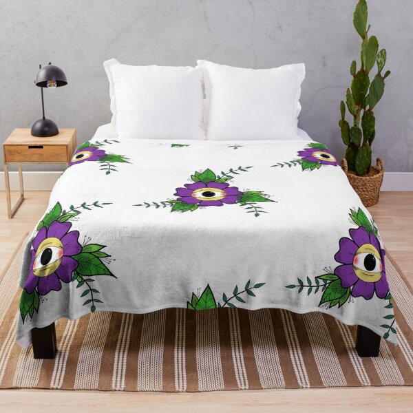 Item preview, Purple American traditional flower designed and sold by bellylynn.