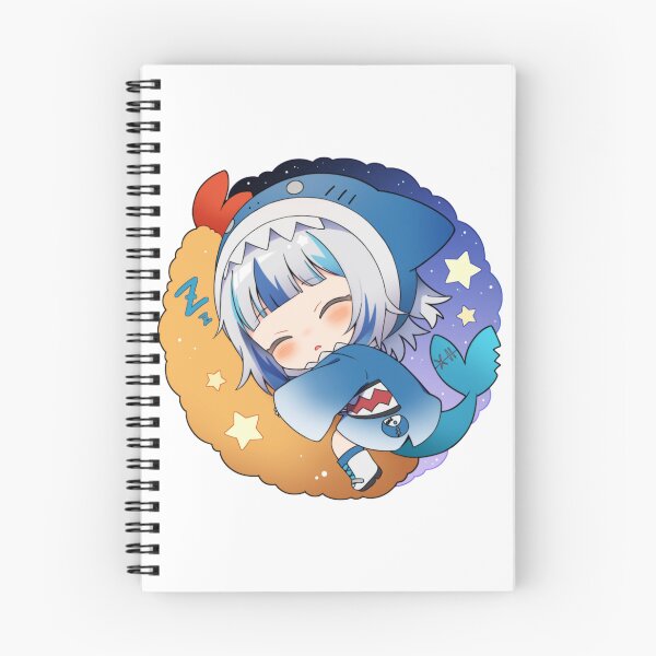 Artikelvorschau, Chibi schlafender Gawr Gura | Hololive Englischer Holomyth | Vtuber Virtueller Youtuber entworfen und verkauft von Risumu.