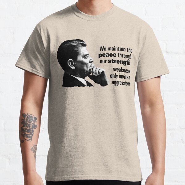 peace through strength shirt