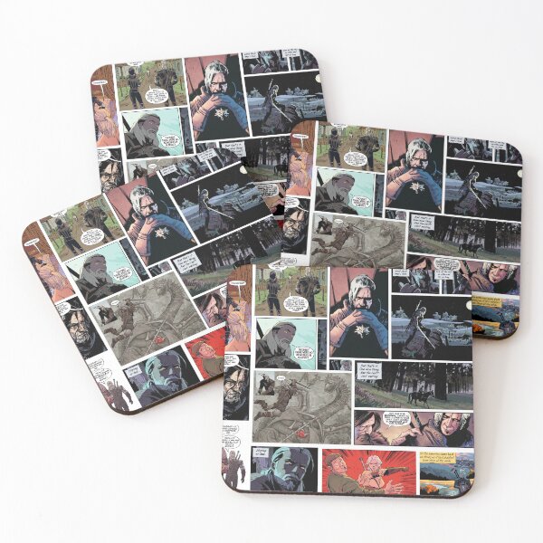 Item preview, Witcher Comics Patchwork designed and sold by Coloor.