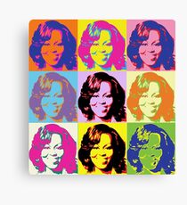Michele Obama FLOTUS Canvas Print
