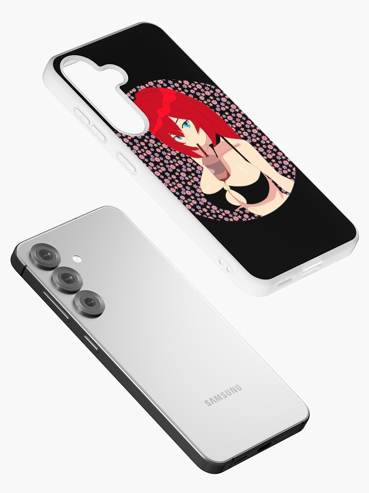 Pop socket anime girl Samsung Galaxy Phone Case for Sale by