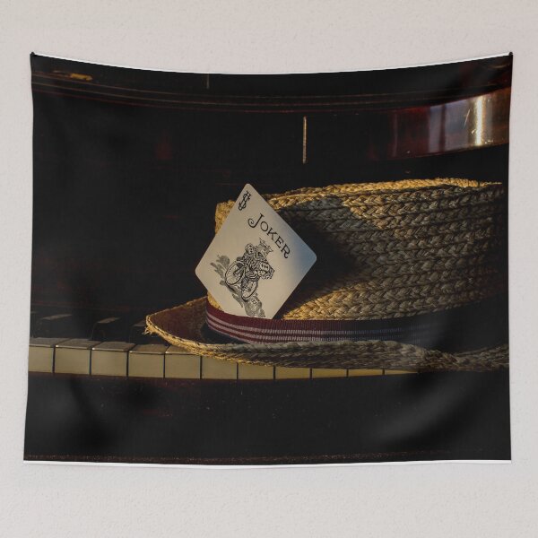 Item preview, The Joker ... and hat on a piano designed and sold by ShootFirstNYC.