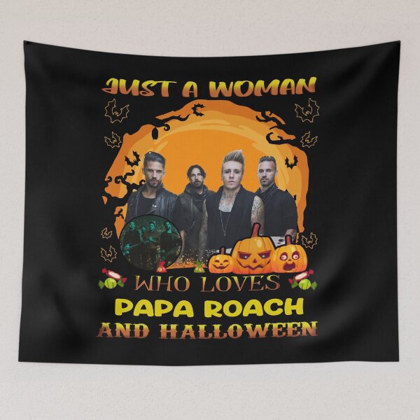 Item preview, Just A Woman Who Loves Papa And Halloween designed and sold by DorotheaNoble.