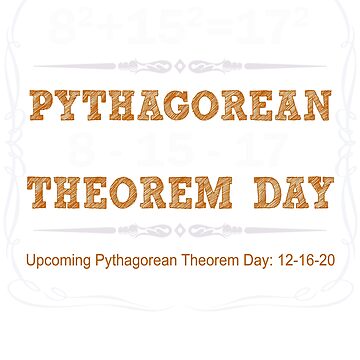 Artwork thumbnail, Pythagorean Triple Day 2017 8-15-17 by Bolerovo