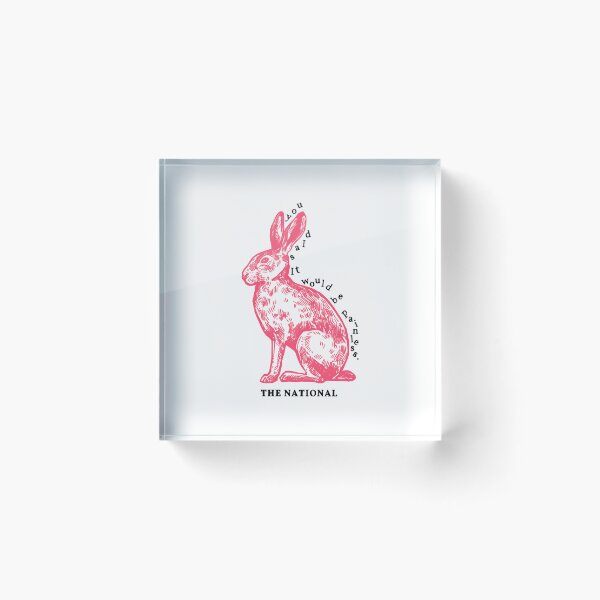 Item preview, you said it would be painless.  The National, _quot_Pink Rabbits designed and sold by MonkLoki1993.