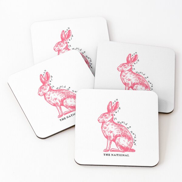 Item preview, you said it would be painless.  The National, _quot_Pink Rabbits designed and sold by MonkLoki1993.