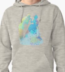 Prince and Princess Inspired Silhouette Pullover Hoodie