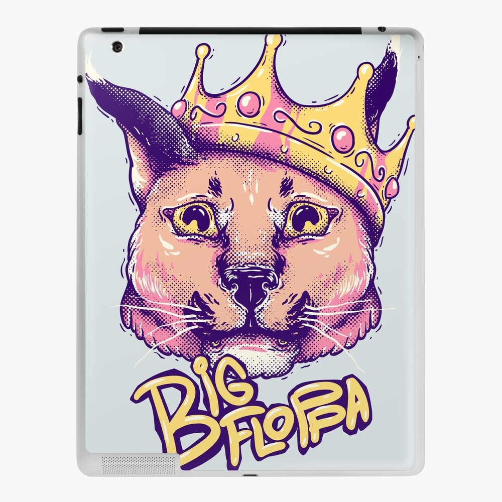 Big Floppa Meme iPad Case & Skin for Sale by Kaito Designs